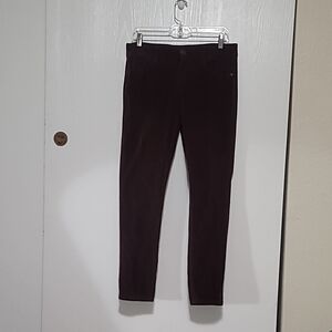 Purple corduroy skinny straight jeans maurices 9 / 10